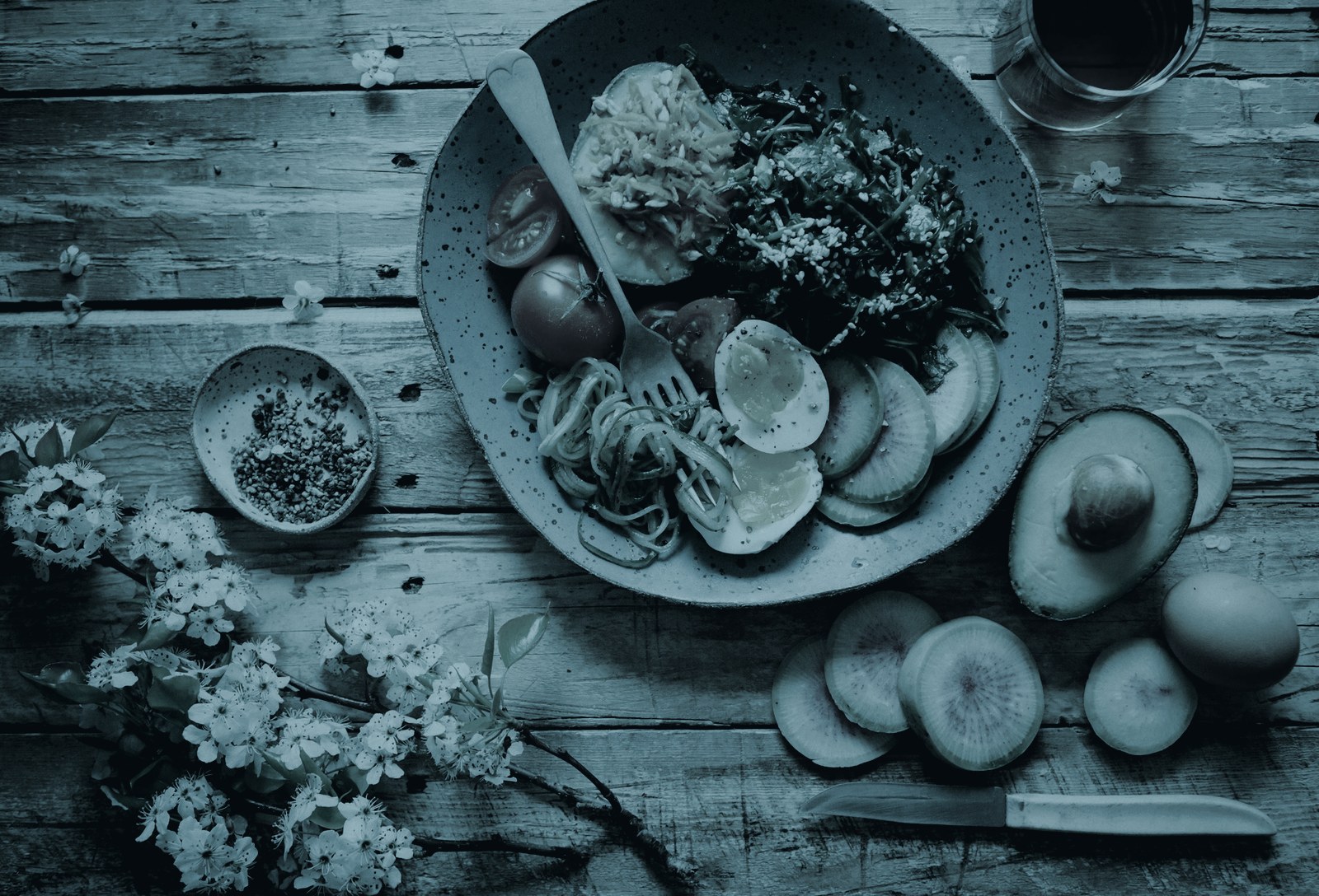 Tray-roast fish and roots